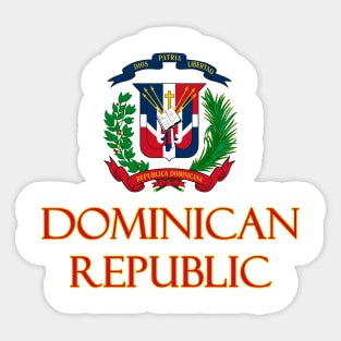 Dominican Republic - Coat of Arms Design Sticker